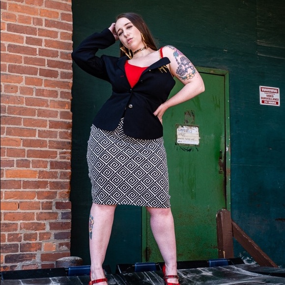 Rockability skirt - Picture 1 of 5